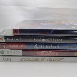 Game Lot 5 games DISCS HAVE SOME LIGHT SCRATCHES